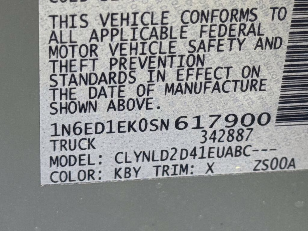 2025 Boulder Gray Pearl Nissan Frontier PRO-4X 4X4 Truck