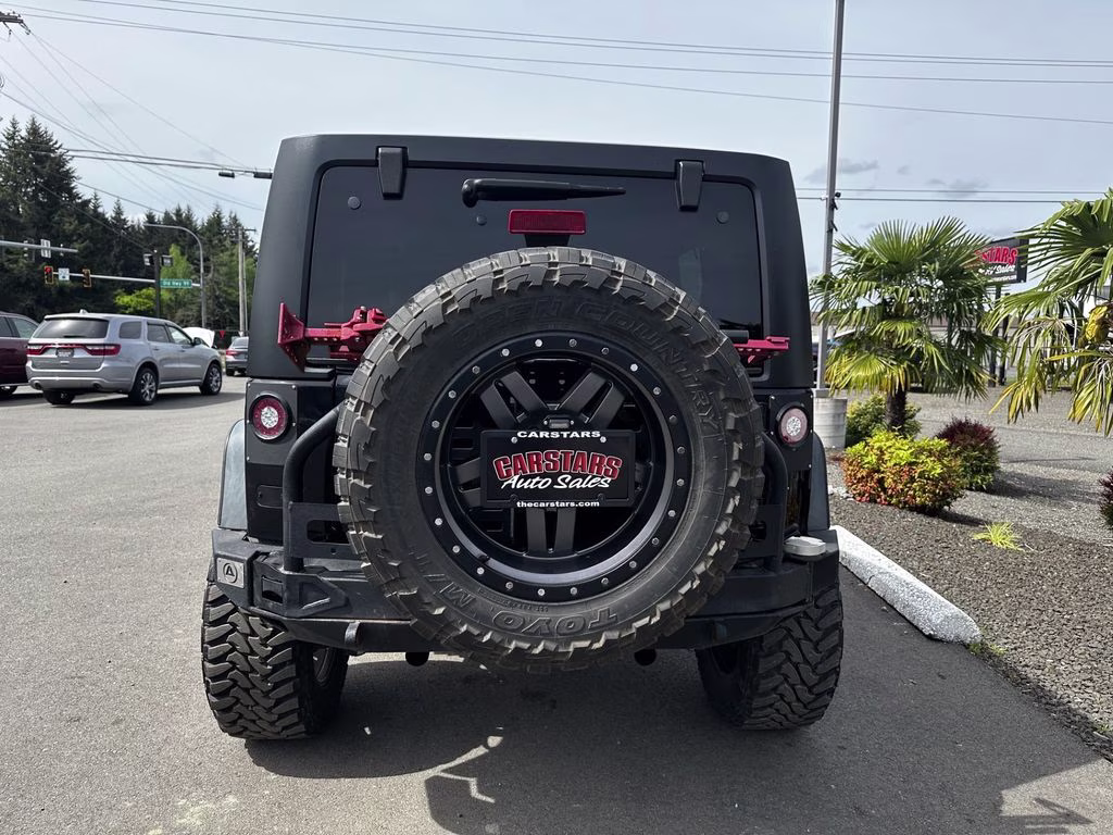 2013 Black Clearcoat Jeep Wrangler Unlimited Rubicon 4X4 SUV