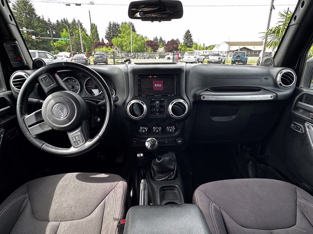 2013 Black Clearcoat Jeep Wrangler Unlimited Rubicon 4X4 SUV