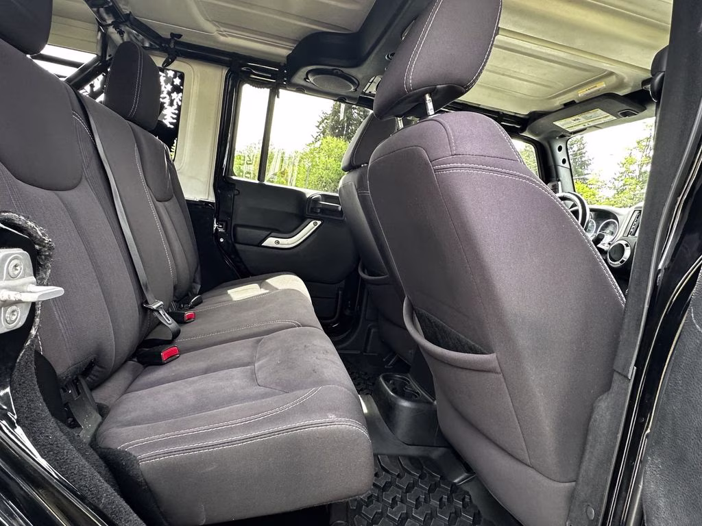 2013 Black Clearcoat Jeep Wrangler Unlimited Rubicon 4X4 SUV