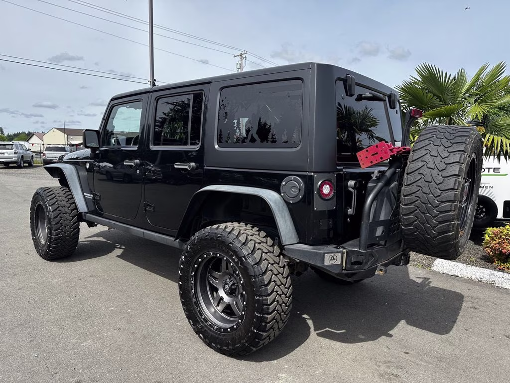 2013 Black Clearcoat Jeep Wrangler Unlimited Rubicon 4X4 SUV