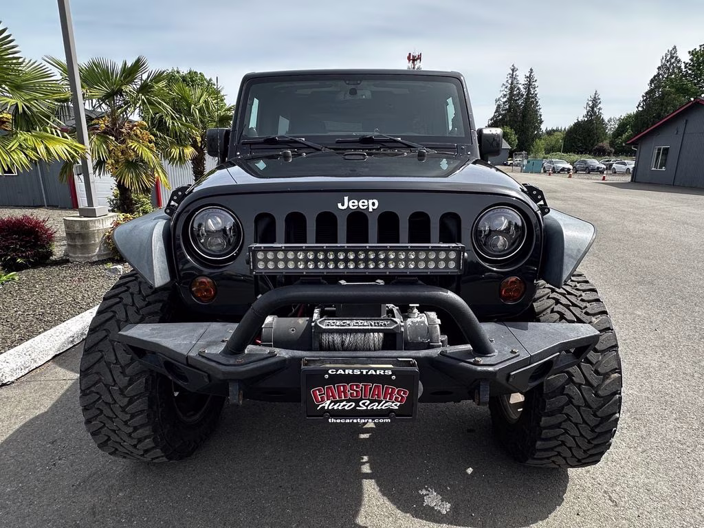 2013 Black Clearcoat Jeep Wrangler Unlimited Rubicon 4X4 SUV