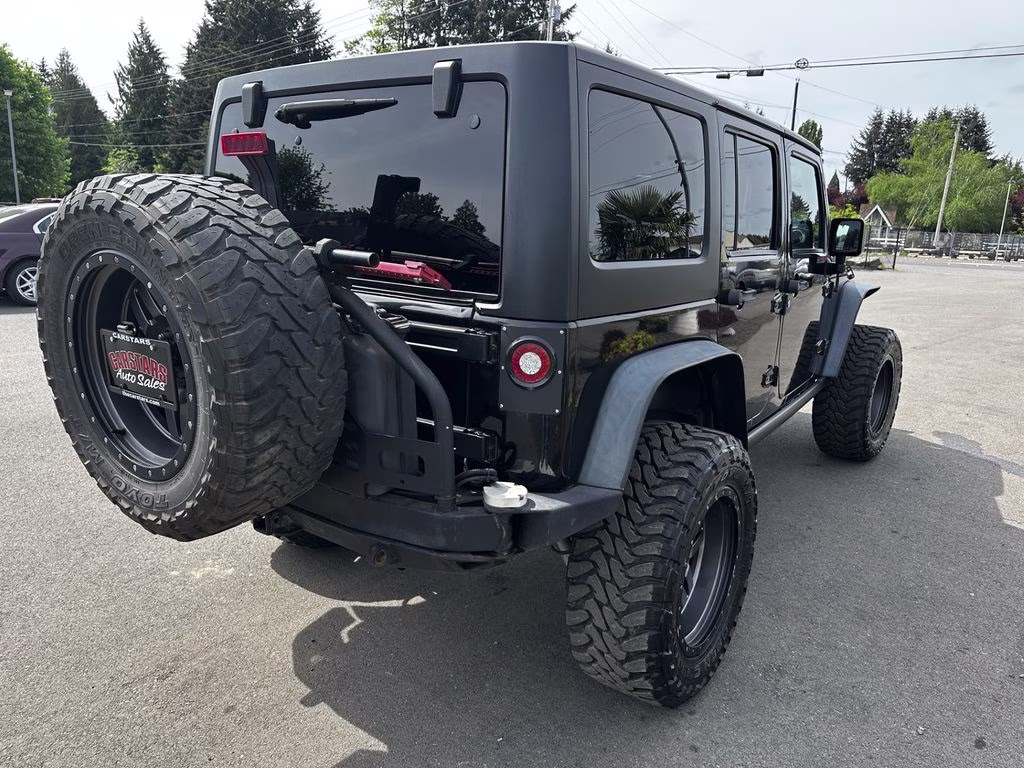 2013 Black Clearcoat Jeep Wrangler Unlimited Rubicon 4X4 SUV