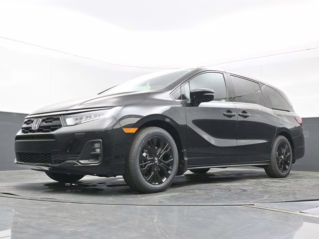 2026 Crystal Black Pearl Honda Odyssey Sport-L FWD Van