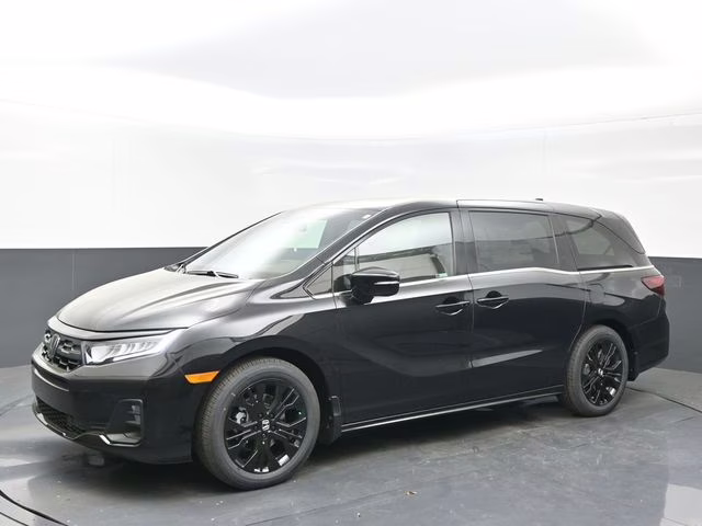 2026 Crystal Black Pearl Honda Odyssey Sport-L FWD Van