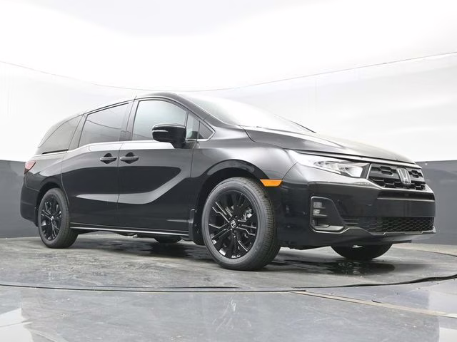 2026 Crystal Black Pearl Honda Odyssey Sport-L FWD Van
