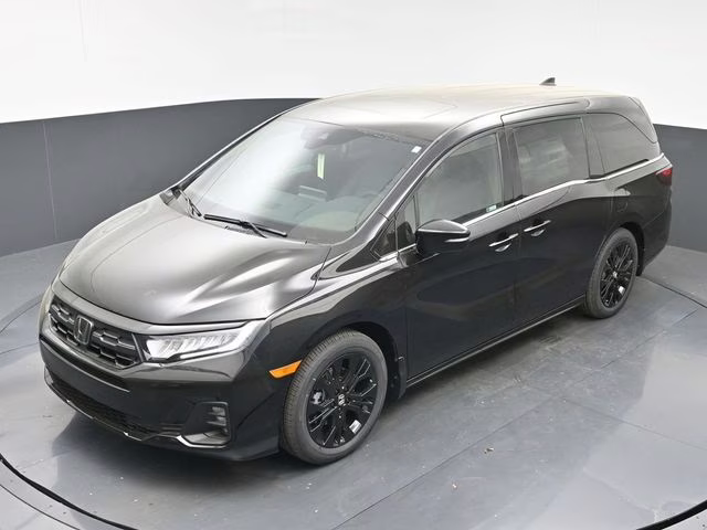 2026 Crystal Black Pearl Honda Odyssey Sport-L FWD Van