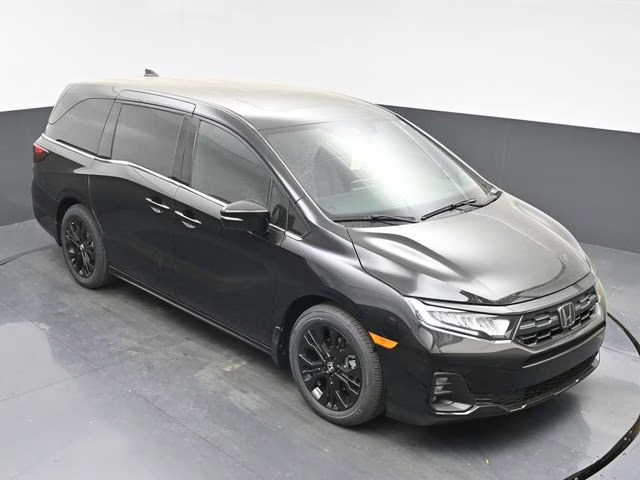 2026 Crystal Black Pearl Honda Odyssey Sport-L FWD Van