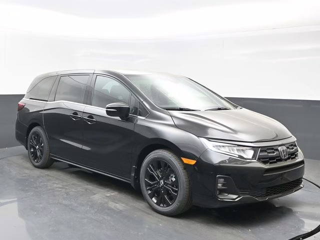 2026 Crystal Black Pearl Honda Odyssey Sport-L FWD Van