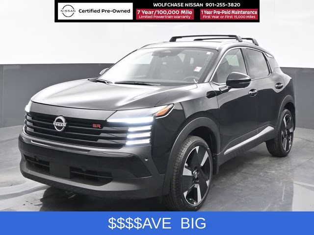 2026 Super Black Nissan Kicks SR FWD SUV