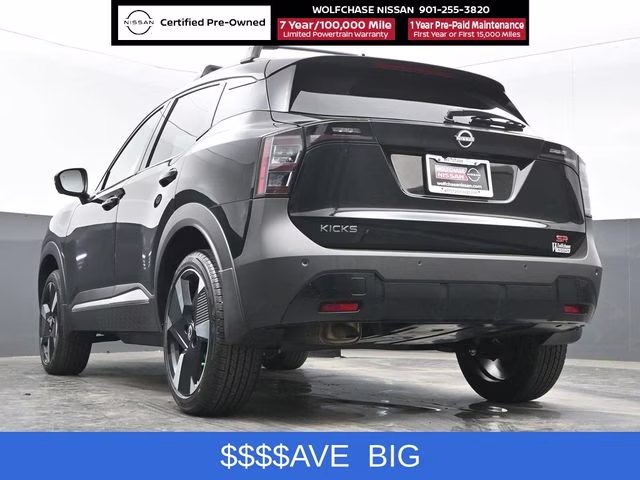 2026 Super Black Nissan Kicks SR FWD SUV