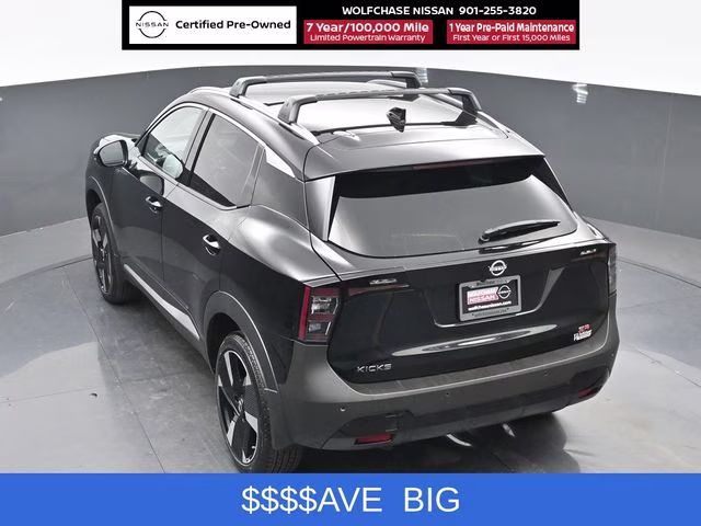 2026 Super Black Nissan Kicks SR FWD SUV