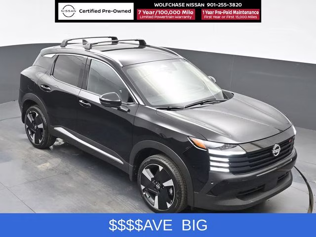2026 Super Black Nissan Kicks SR FWD SUV