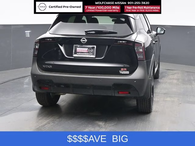 2026 Super Black Nissan Kicks SR FWD SUV