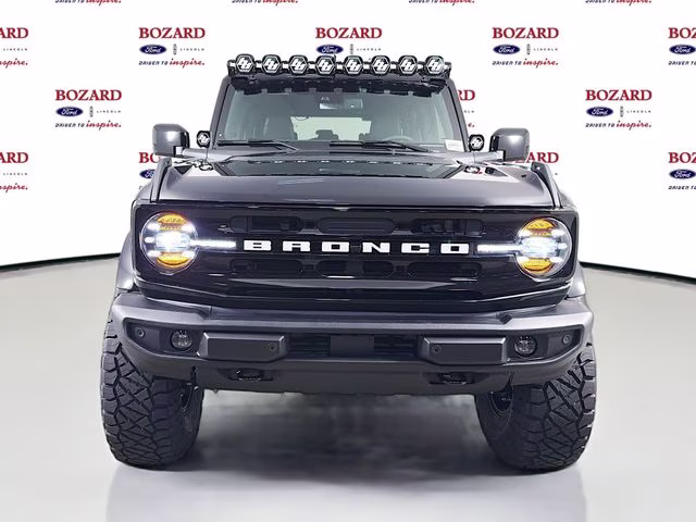 2026 Shadow Black Ford Bronco Outer Banks Bozard Built 4X4 SUV