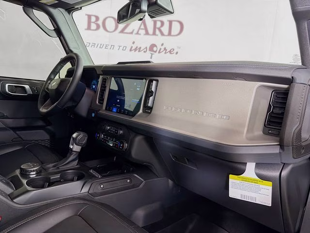2026 Shadow Black Ford Bronco Outer Banks Bozard Built 4X4 SUV