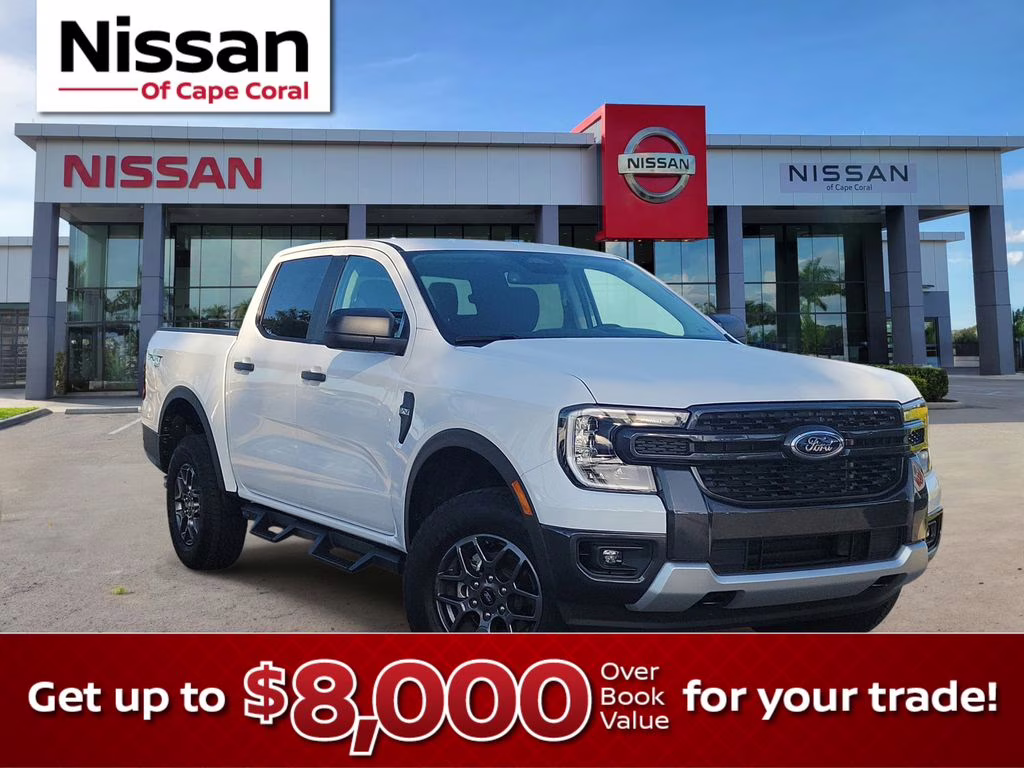 2025 Oxford White Ford Ranger XLT 4X4 Truck