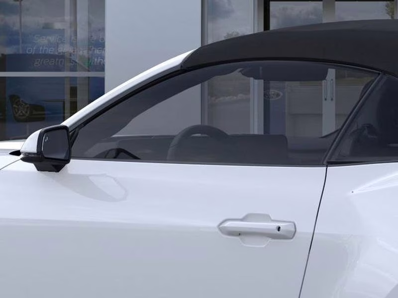 2025 Oxford White Ford Mustang EcoBoost Premium RWD Convertible