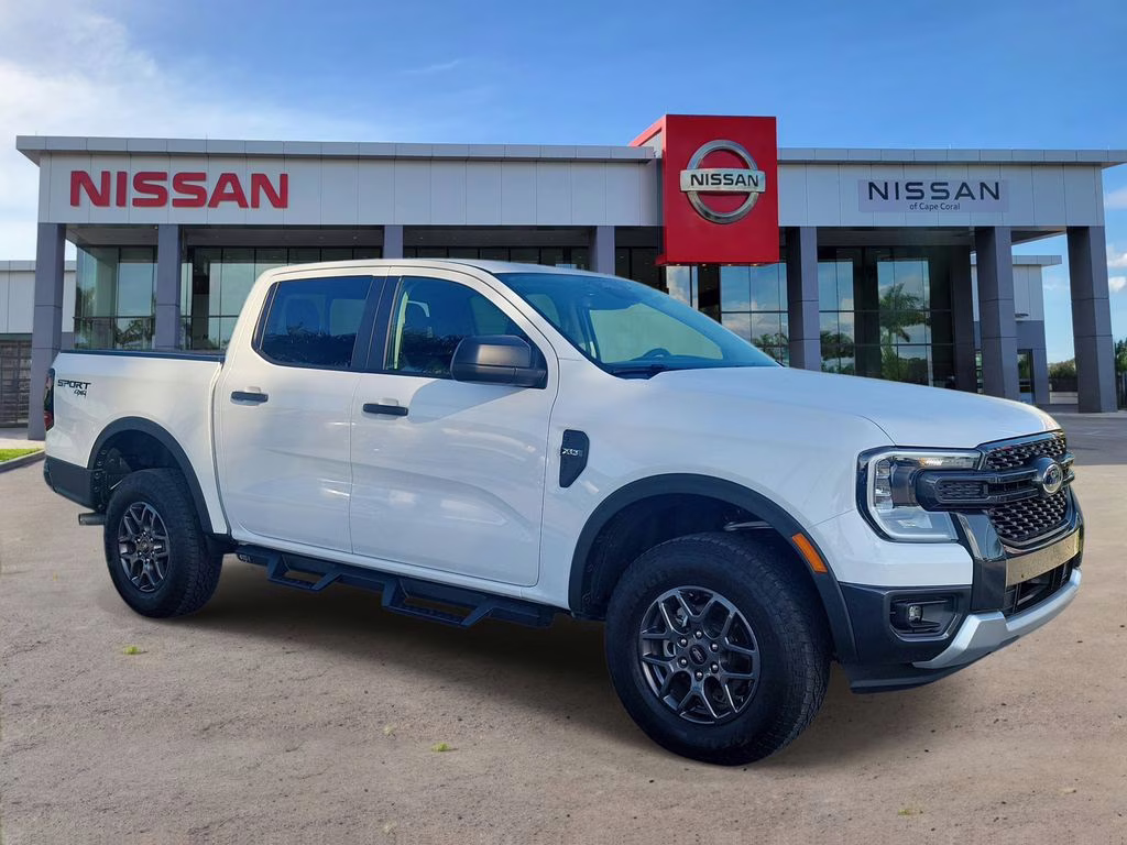 2025 Oxford White Ford Ranger XLT 4X4 Truck