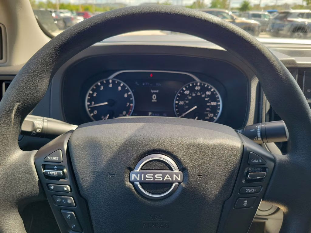 2026 Glacier White Nissan Frontier S RWD Truck