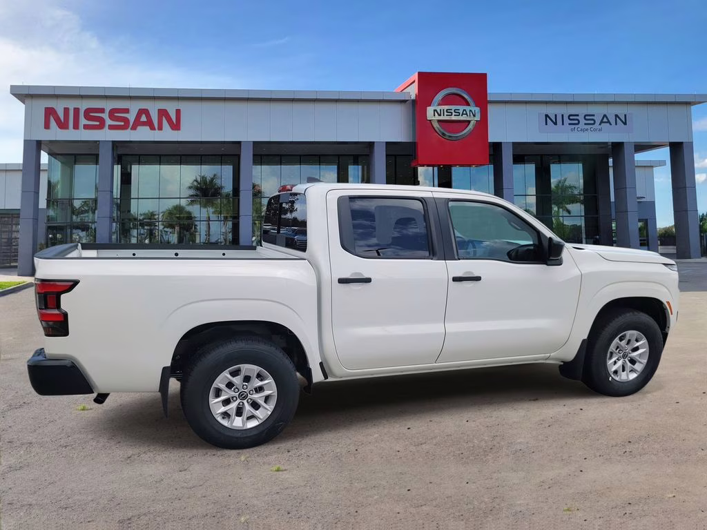 2026 Glacier White Nissan Frontier S RWD Truck