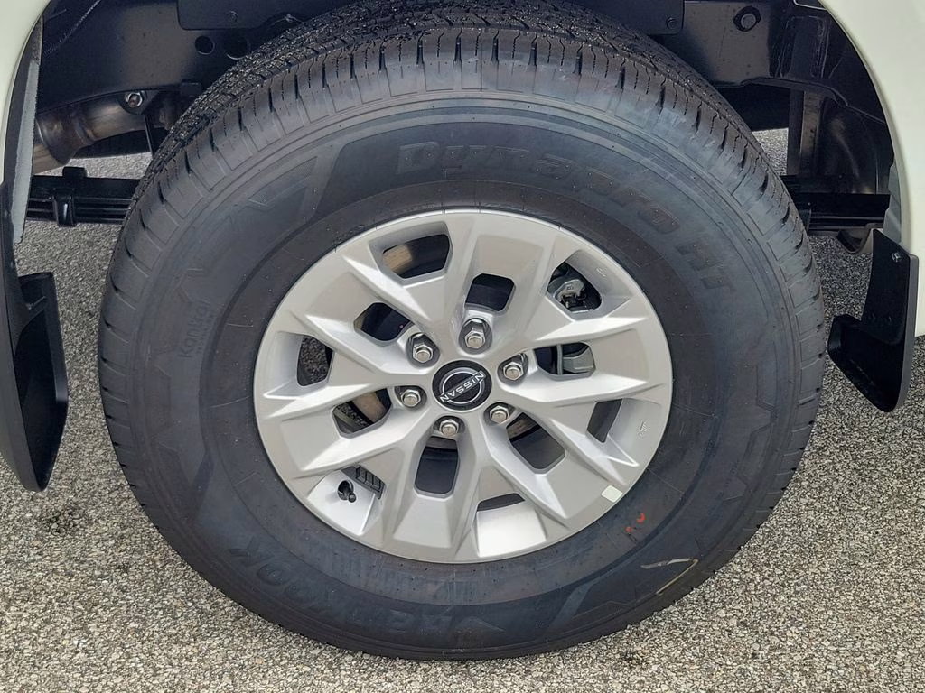 2026 Glacier White Nissan Frontier S RWD Truck