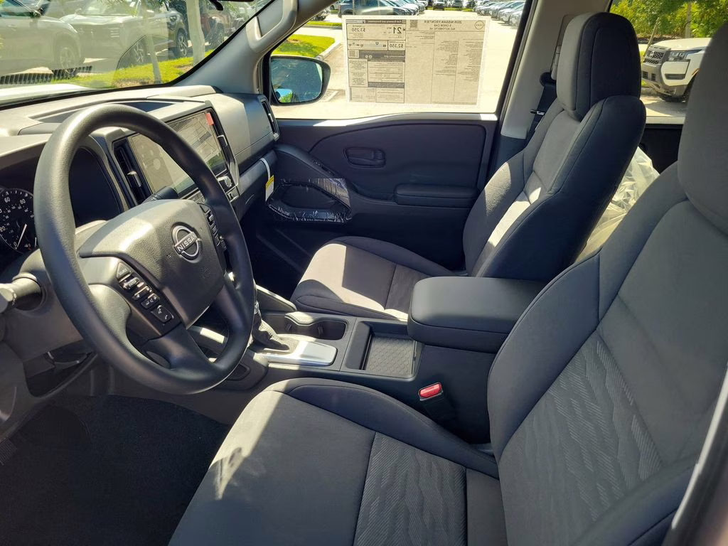 2026 Glacier White Nissan Frontier S RWD Truck