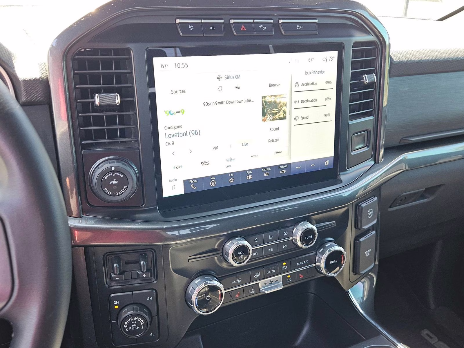 2023 Black Metallic Ford F-150 XLT 4X4 Truck