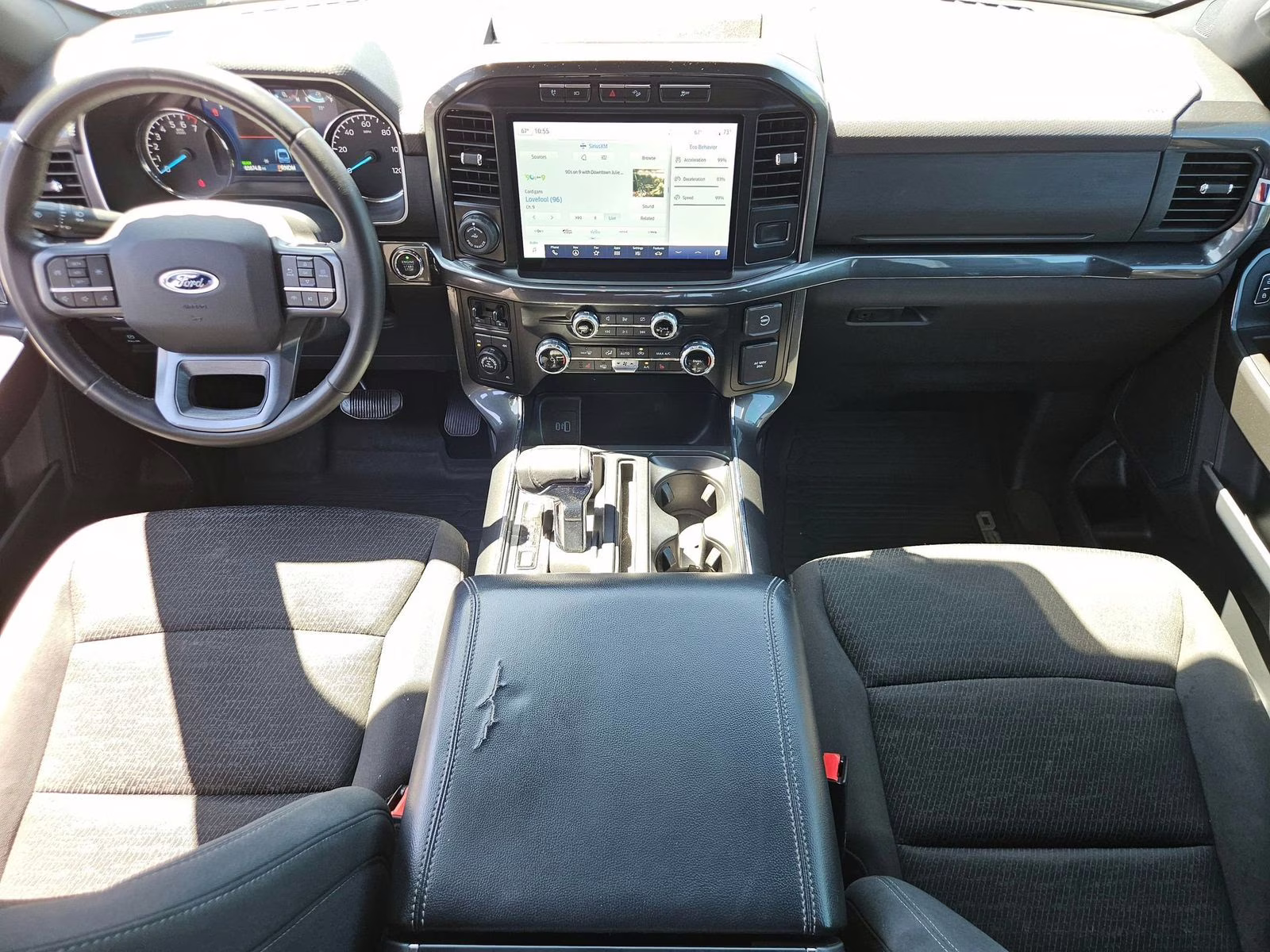 2023 Black Metallic Ford F-150 XLT 4X4 Truck