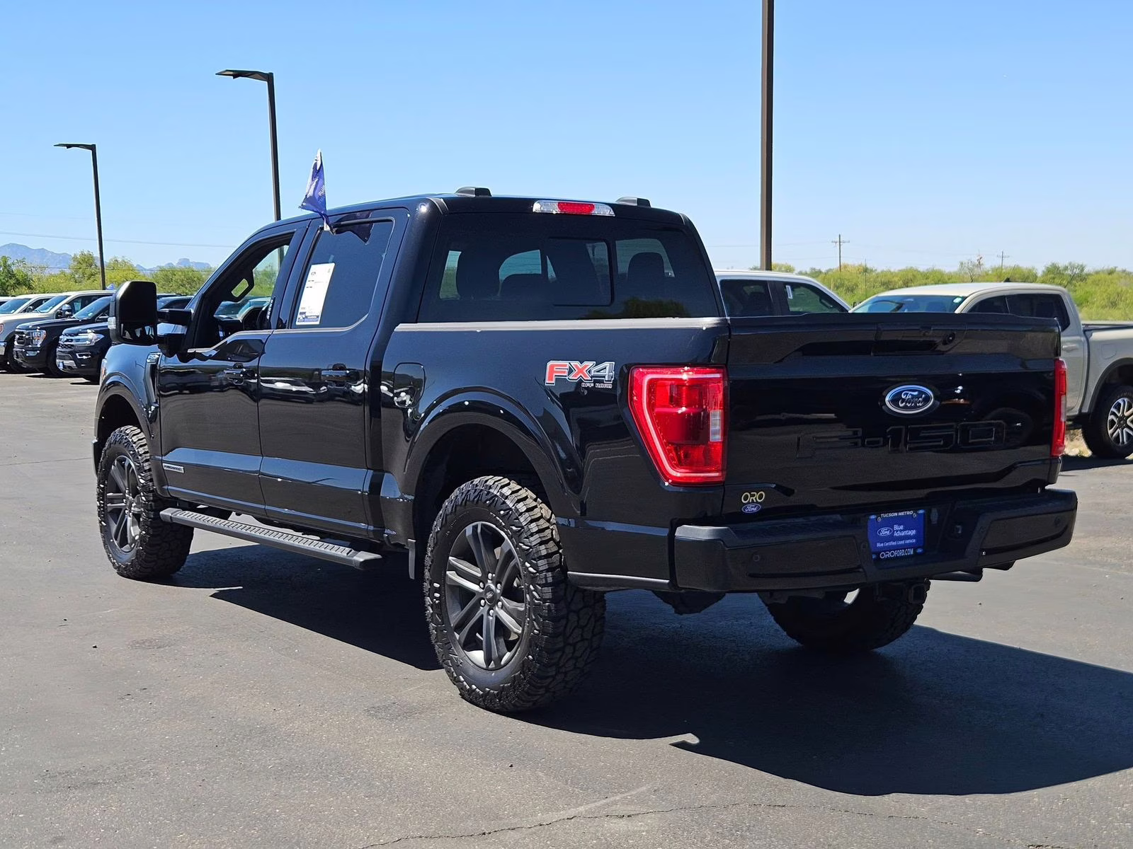 2023 Black Metallic Ford F-150 XLT 4X4 Truck