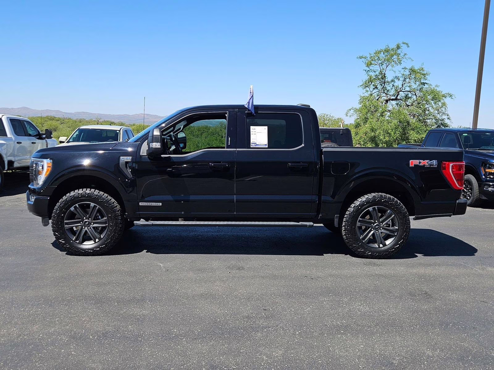 2023 Black Metallic Ford F-150 XLT 4X4 Truck
