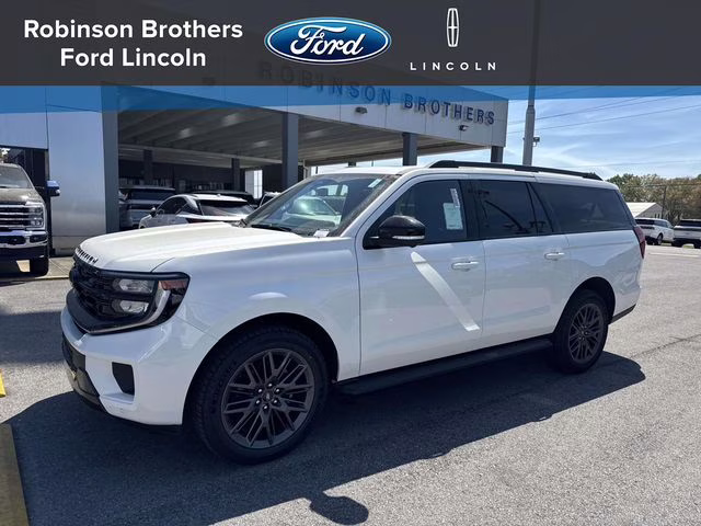 2026 White Ford Expedition Max Platinum 4X4 SUV