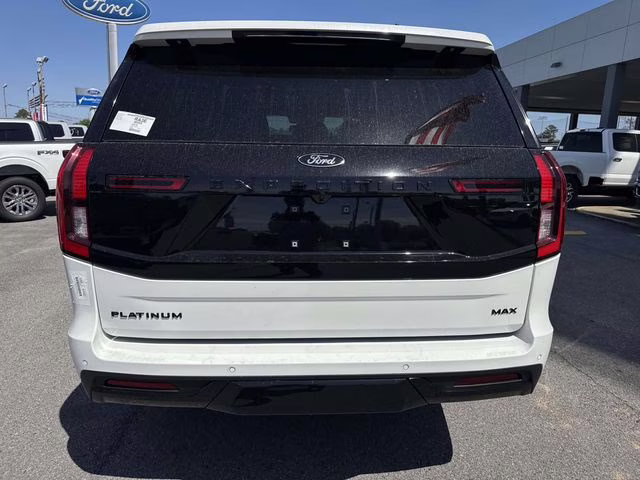 2026 White Ford Expedition Max Platinum 4X4 SUV