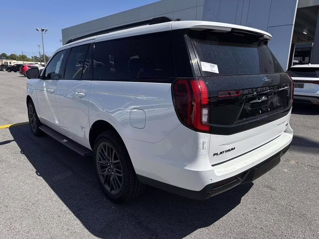 2026 White Ford Expedition Max Platinum 4X4 SUV