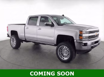 2015 Silver Ice Metallic Chevrolet Silverado 2500HD LTZ 4X4 Truck
