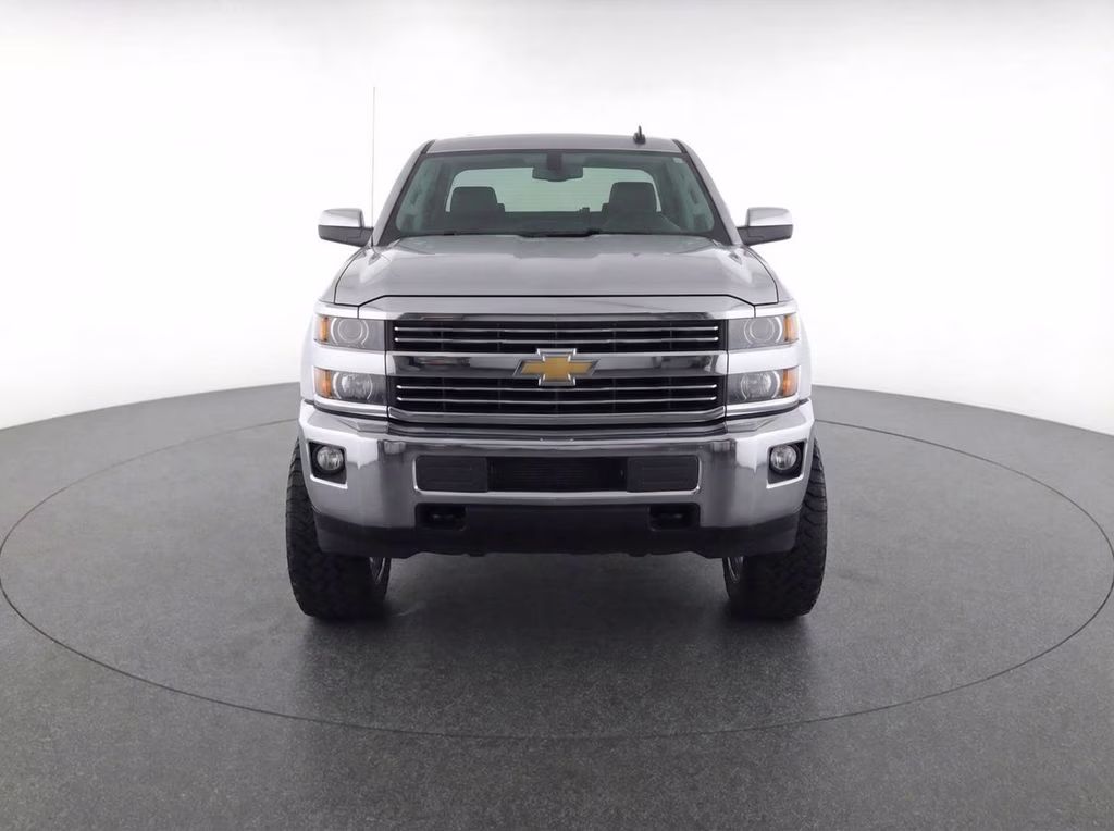 2015 Silver Ice Metallic Chevrolet Silverado 2500HD LTZ 4X4 Truck