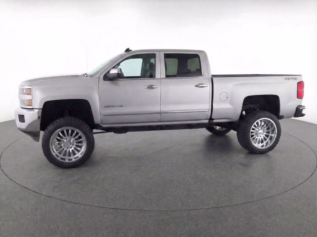 2015 Silver Ice Metallic Chevrolet Silverado 2500HD LTZ 4X4 Truck