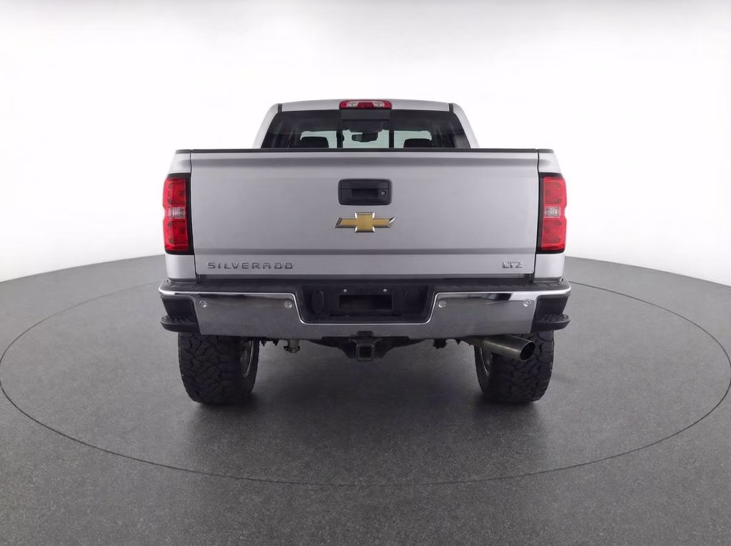 2015 Silver Ice Metallic Chevrolet Silverado 2500HD LTZ 4X4 Truck