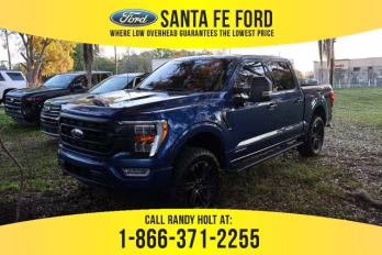 2022 Blue Ford F-150 XLT 4X4 Truck