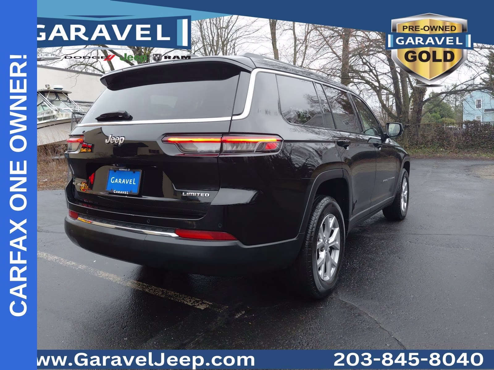2021 Diamond Black Crystal Pearlcoat Jeep Grand Cherokee L Limited 4X4 SUV