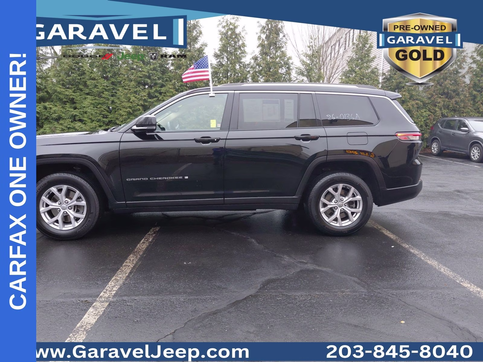 2021 Diamond Black Crystal Pearlcoat Jeep Grand Cherokee L Limited 4X4 SUV