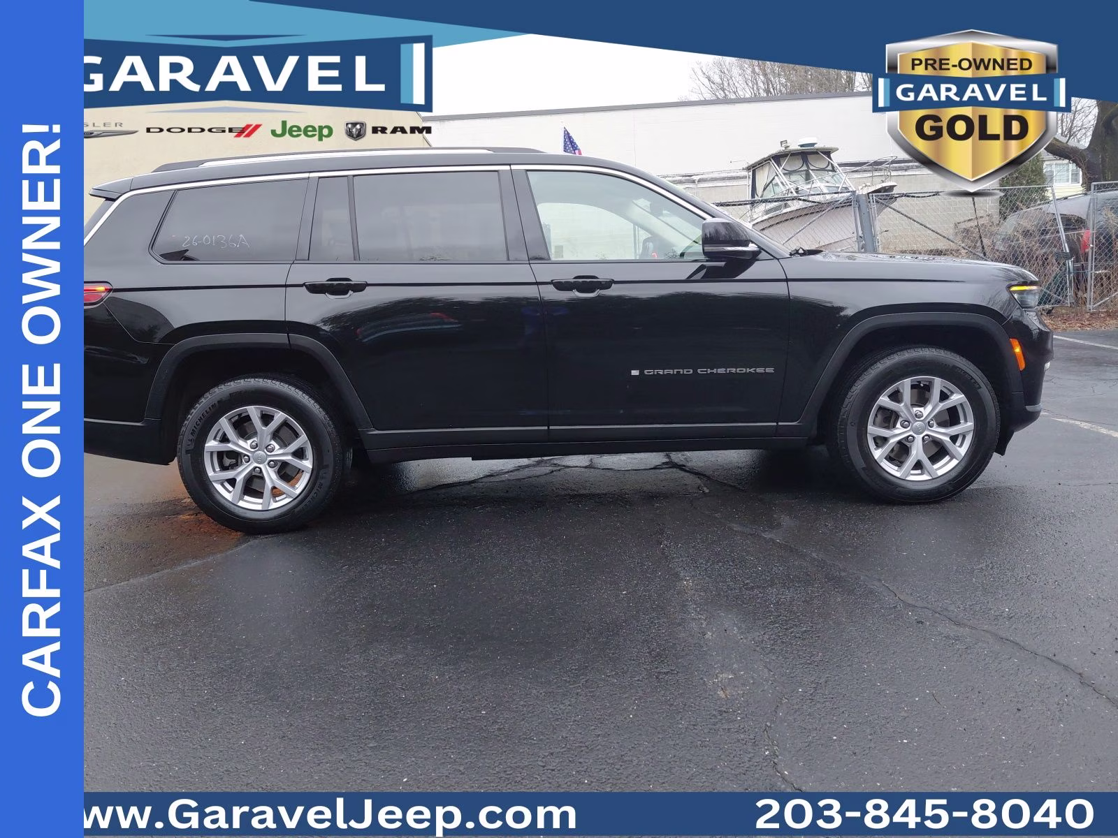 2021 Diamond Black Crystal Pearlcoat Jeep Grand Cherokee L Limited 4X4 SUV