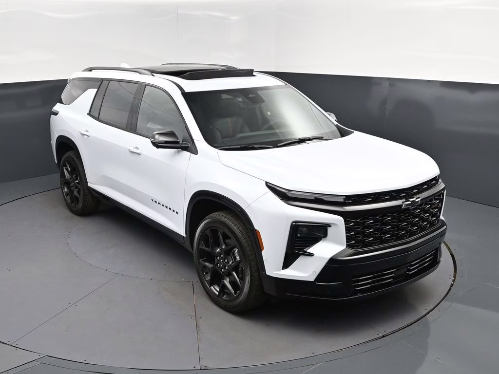 2026 Polar White Chevrolet Traverse RS FWD SUV