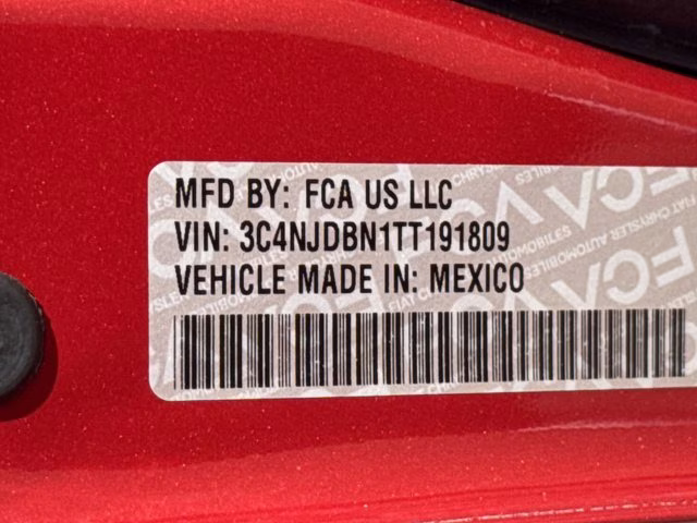 2026 Red Hot Pearlcoat Jeep Compass Latitude Altitude 4X4 SUV