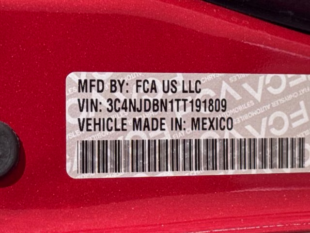 2026 Red Hot Pearlcoat Jeep Compass Latitude Altitude 4X4 SUV