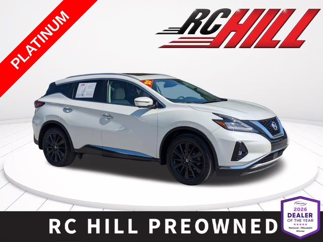 2020 Pearl White Tricoat Nissan Murano Platinum AWD SUV