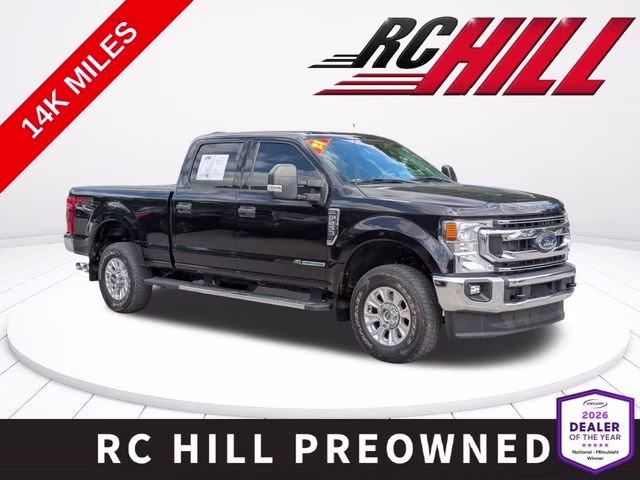 2021 Black Metallic Ford Super Duty F-250 SRW XLT 4X4 Truck