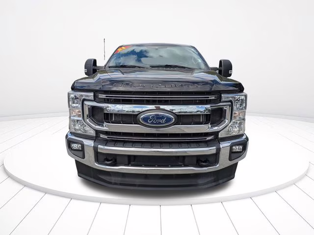 2021 Black Metallic Ford Super Duty F-250 SRW XLT 4X4 Truck
