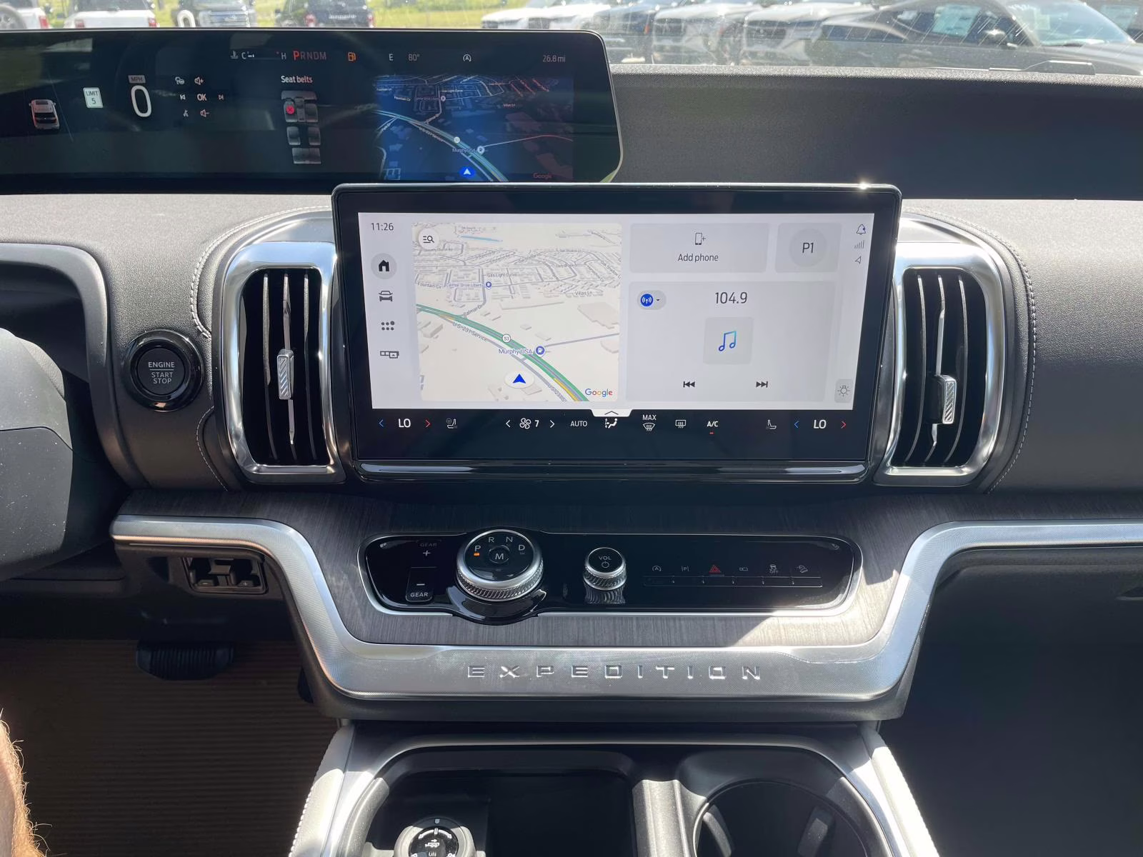 2026 Glacier Gray Metallic Tri-Coat Ford Expedition Max Platinum 4X4 SUV