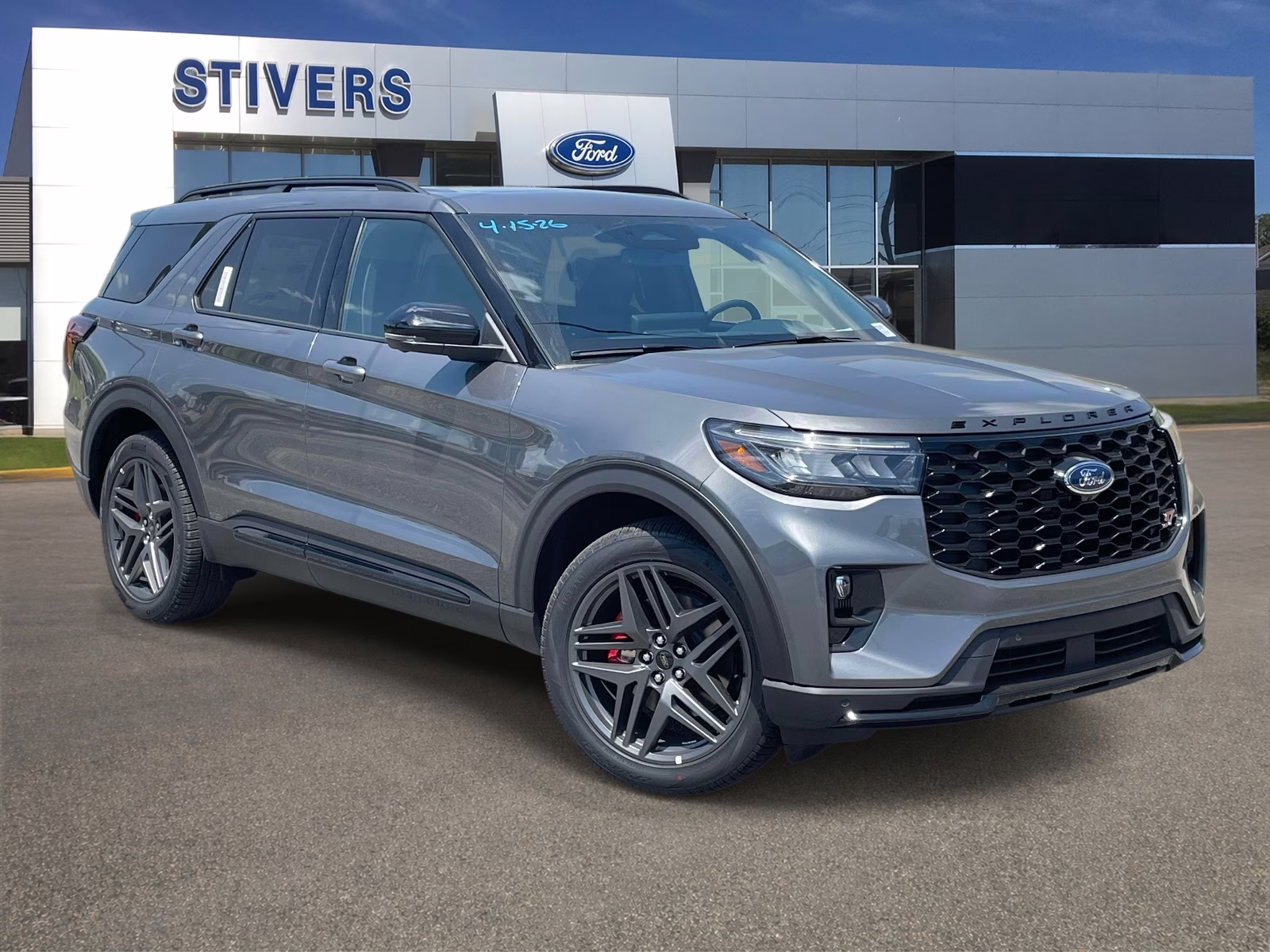 2026 Carbonized Gray Metallic Ford Explorer ST 4X4 SUV